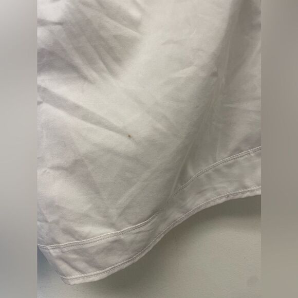 Adidas White Athletic Shorts Sporty Y2K Clean Girl Aesthetic SZ M - Picture 4 of 7